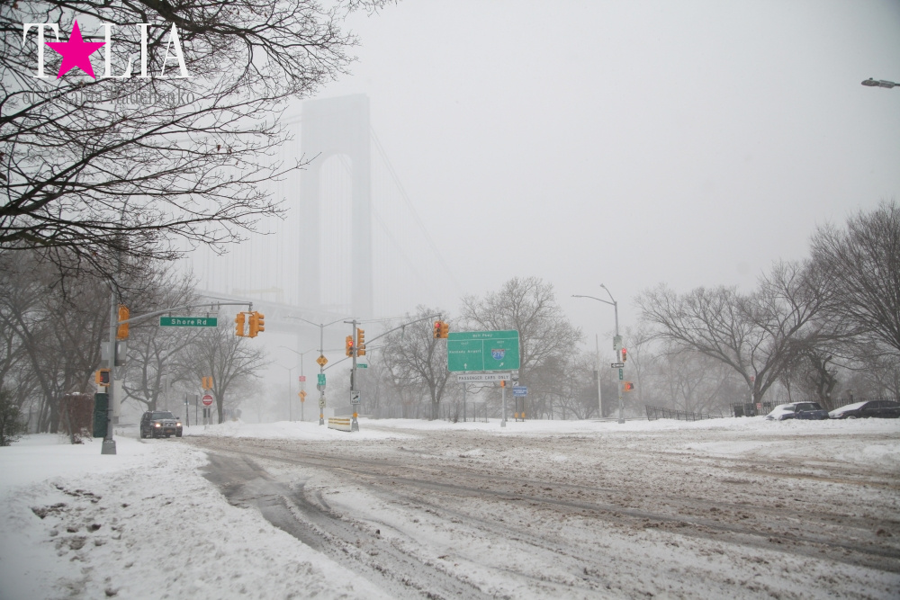 Снежный Шторм в Нью-Йорке 23 января 2016